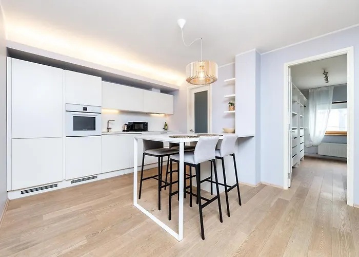 Sauna, Balcony, Underground Parking, 2br, 90m2 Appartement Tallinn